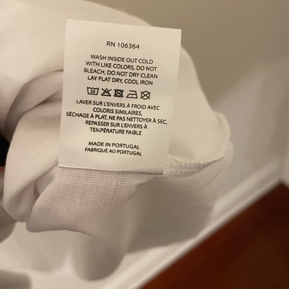 KULE Classic White Short Sleeve Tee - Picture 7 of 7